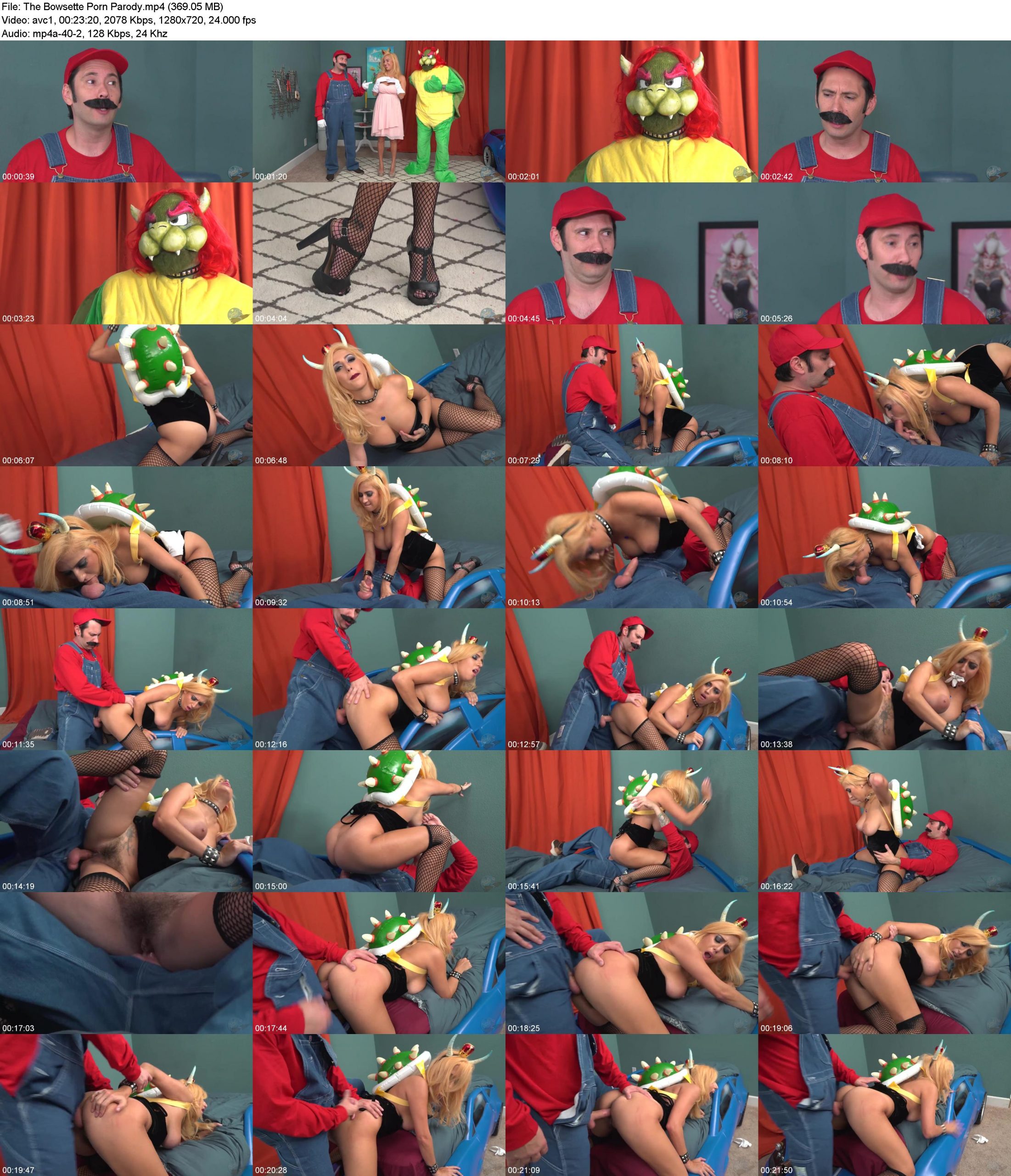 Bowsette porn parody