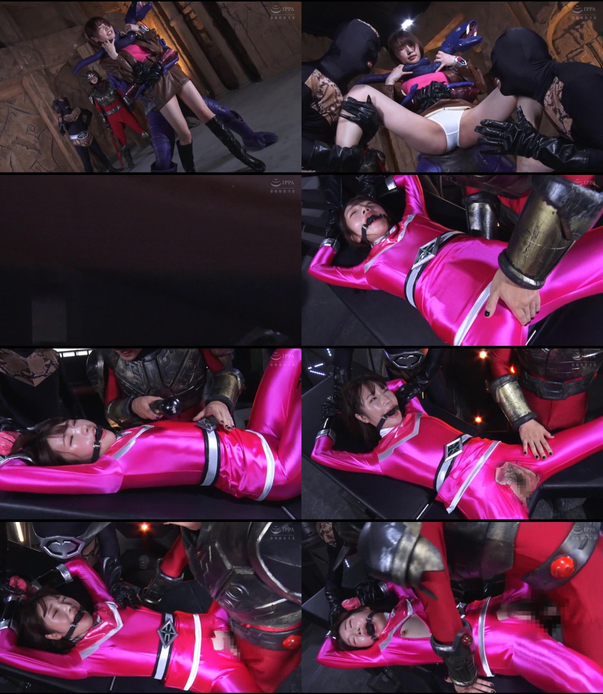 Chronoranger Chrono Pink being surrounded by tentacles Xxx Photo