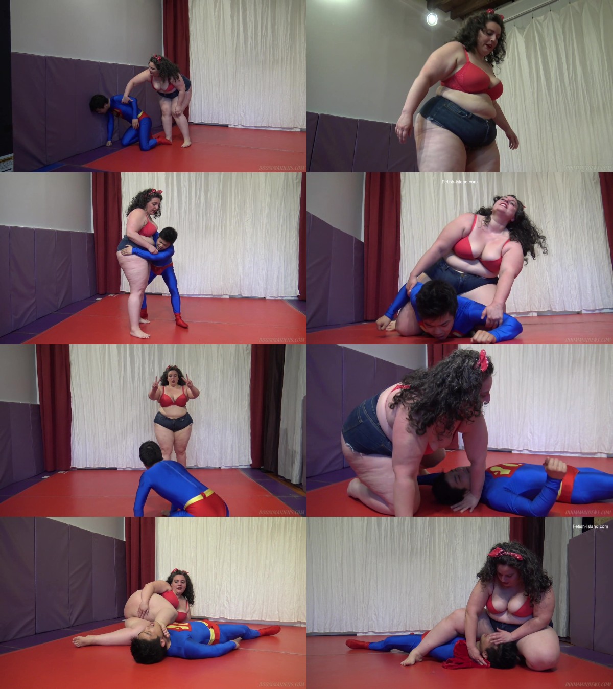 Queen Ursas Super Toy Pro-Style Mixed Wrestling Domination with Ursa Fierce and Dachi