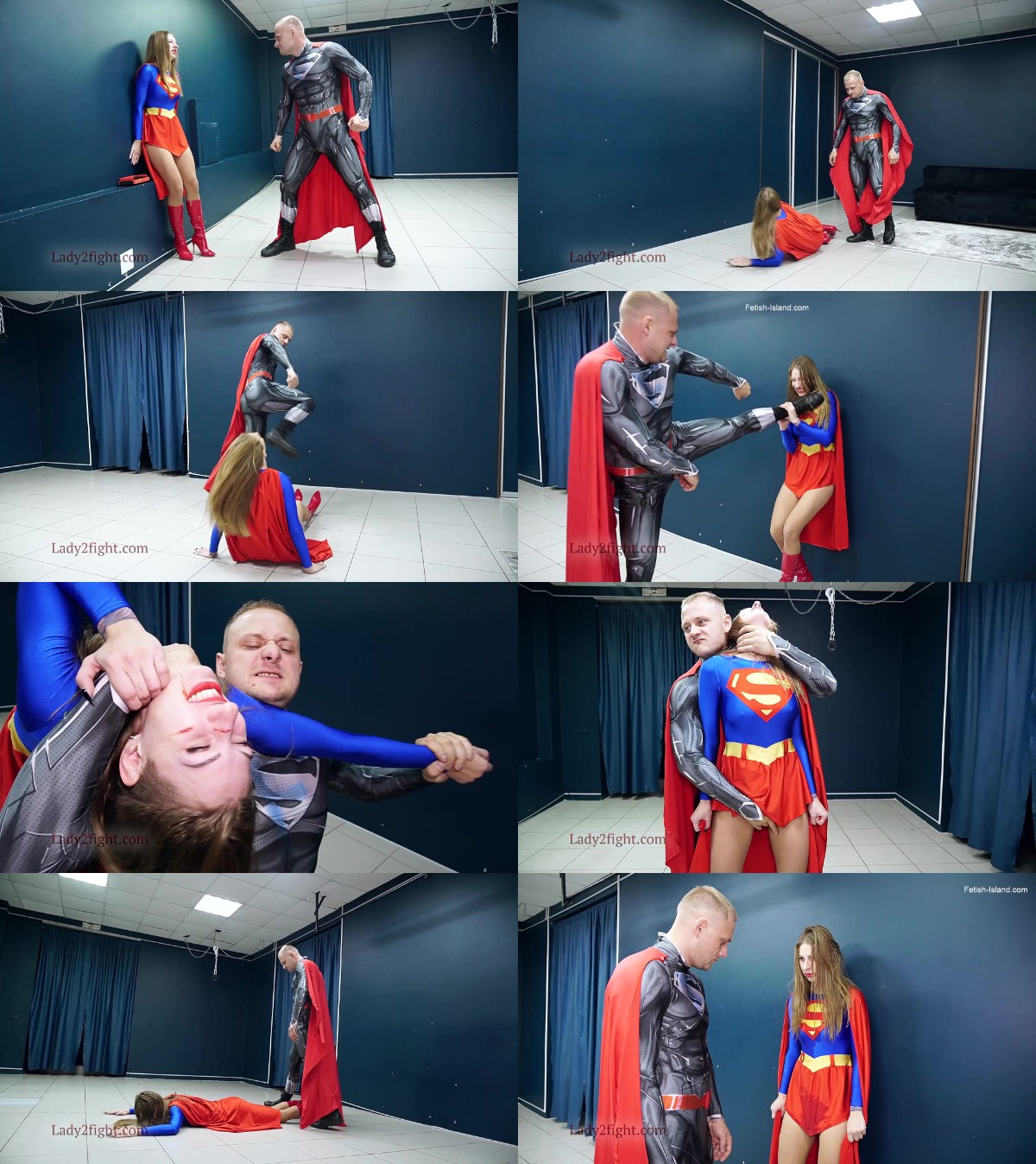 Superman defeated porn