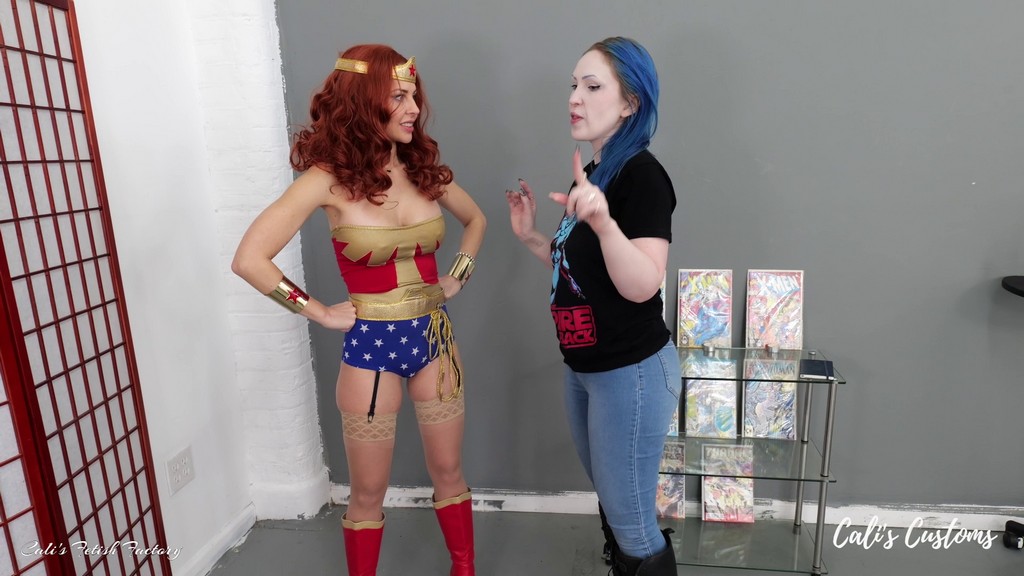 Comic Mannequin Transforms into a Real Life Wonder Woman Doll