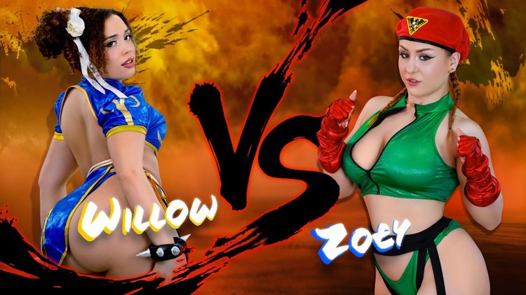 Willow Ryder vs Zoey Uso Fight (Street Fighter Parody)